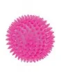 Hračka pes BALL SPIKE TPR POP 13cm s ostny růž Zolux