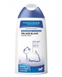 Francodex Šampon bílá srst...