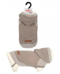 Sveter s kapucňou pre psov...