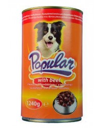 Popular konz. s hovädzím 1,2kg