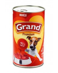 GRAND konz. pes hovädzie 1300g