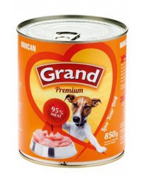 GRAND konz. pes morčacie 850g