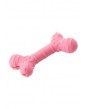 Hračka pes BUSTER Flex Bone, růžová 16cm