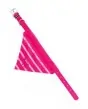 Obojek nylon se šátkem XS 19-24cm/10mm růžový TR
