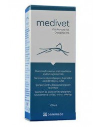 MEDIVET 100ml šampón proti...