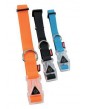 Obojek pes SILICONE svítící černá 20mm/38-50cm Zolux
