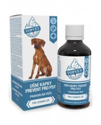 Ušní kapky Prevent pro psy...