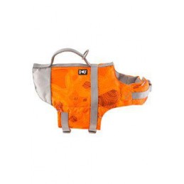 Vesta plávacie Hurtta Life Savior 40-80kg oranžová camo