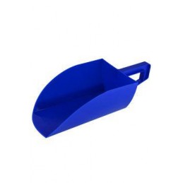 Lopatka na krmivo plast 1,5kg, modrá