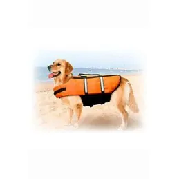 Vesta plavací Dog XS 25cm oranžová
