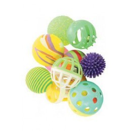 Hračka mačka sada loptičiek...