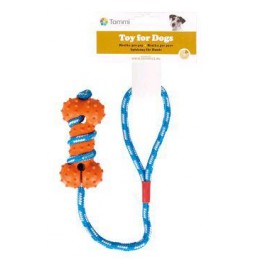 Hračka pes kosť ježatá na...