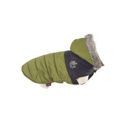 Obleček vodeodolný pre psov MOUNTAIN khaki 35cm Zolux