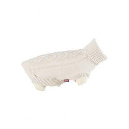 Obleček rolák pre psov LEGEND béžový 30cm Zolux