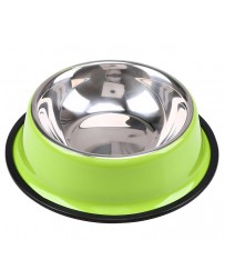 Nerezová miska zelená 18cm