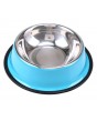 Nerezová miska modrá 18cm